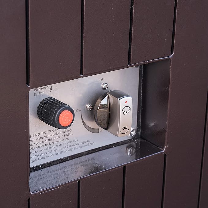 Morton Outdoor Square Stainless Steel Fire Pit