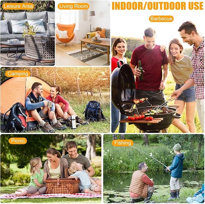 24 Pack Mosquito Repellent for Outdoor Patio, Natural Mosquito Deterrent for Yard Camping Travel, Powerful Fly Mosquito Control Repellant Indoor Outdoor Safe for Humans & Pets