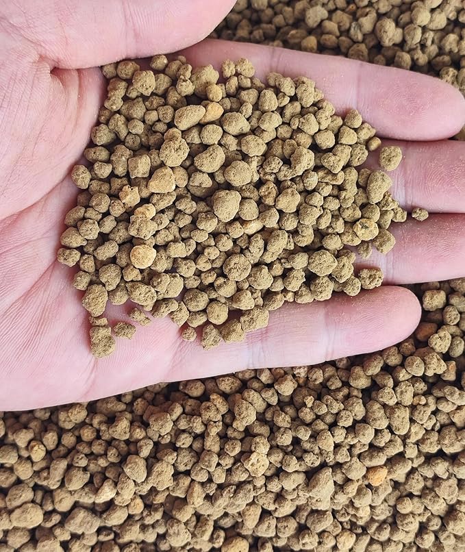 Voulosimi Gardening Akadama Soil - Cactus, Bonsai, Succulent Soil Additives Landscaping Vase Fillings (1/4 inch, 2 QT)