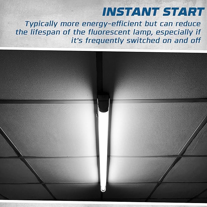 Replacement for Keystone KTEB-240-1-TP-PIC 2 Lamp T12 Electronic Fluorescent Ballast | 120V Input with Instant Start Operation | 0.85 Ballast Factor, UL-Approved