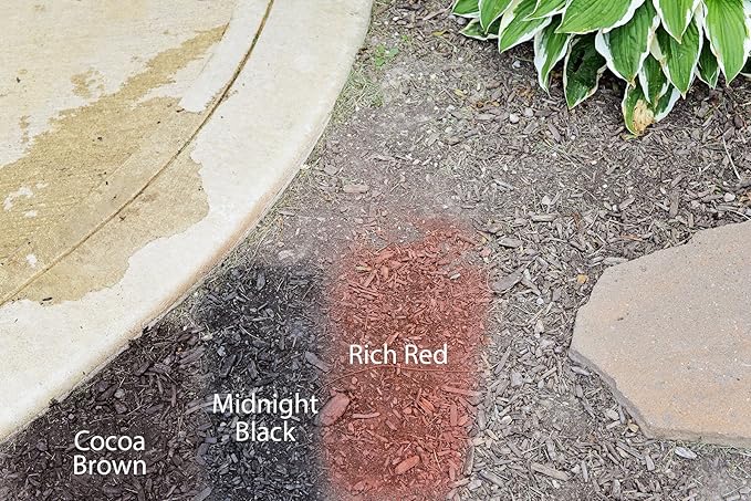Sanco Industries MulchWorx Brown Mulch Color Concentrate - 2,800 Sq. Ft. - Rich Dark Brown Mulch Dye Spray