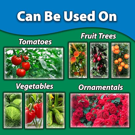 Monterey B.t. Bundled with Measuring Spoon - Biological Insecticide for Organic Gardening - 1 Gallon