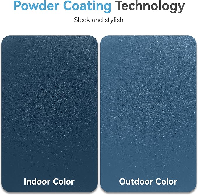 GREEN PARTY 4 Burner BBQ Propane Gas Grill with Side Burner & Porcelain-Enameled Cast Iron Grates, 545 SQIN Grilling Area 42,000 BTUs Barbecue Grill for Outdoor Cooking Garden Patio Backyard, Blue