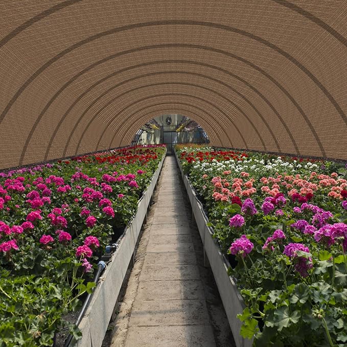 80% Garden Shade Cloth Sun Shade Fabric – UV Resistant Durable Sunblock Netting for Plants, Outdoor Patio, and Greenhouse Coverage