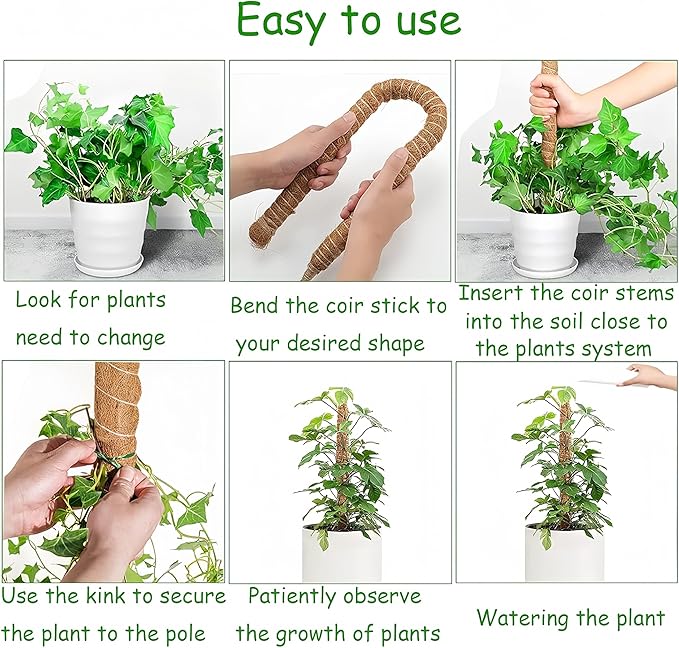 Moss Pole,48'' Moss Pole Monstera Plant Support. (48 Inch)