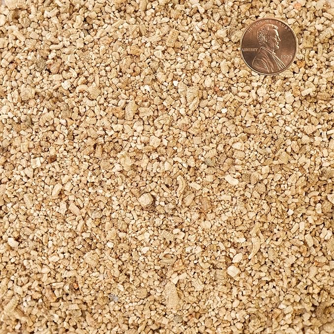 Organic Fine Vermiculite for Indoor Gardening Plants and Mushrooms – Enhances Soil Aeration, Seed Germination, Rooting Cuttings – Small Packages and Bulk (Vermiculite Grade 2 – Fine, 1 qt)