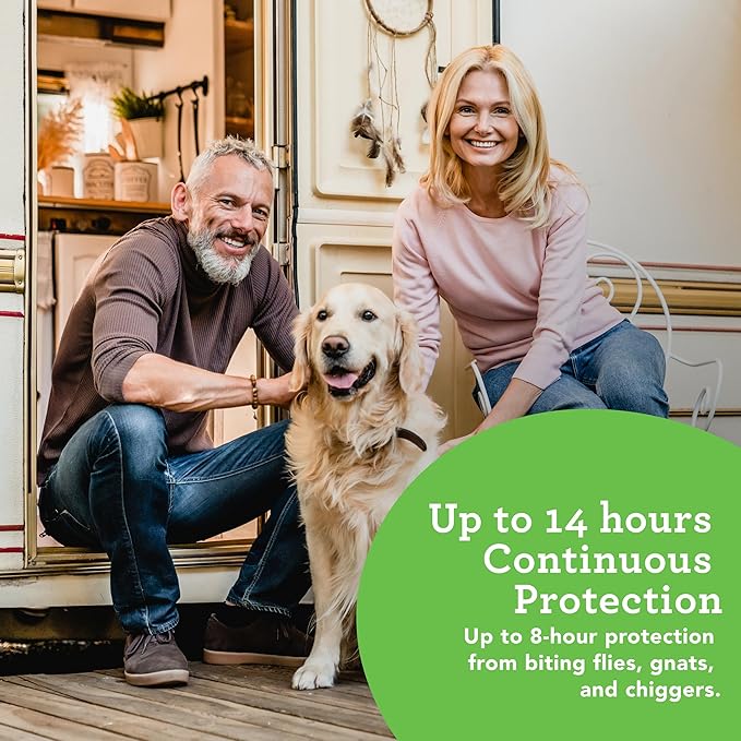 EarthKind Stay Away Mosquitoes Insect Repellent - Plant-Based, Unscented Mosquito Body Spray with Picaridin - Up to 14-Hour Protection - Safe for Children When Used As Directed - Travel Size (4-Pack)