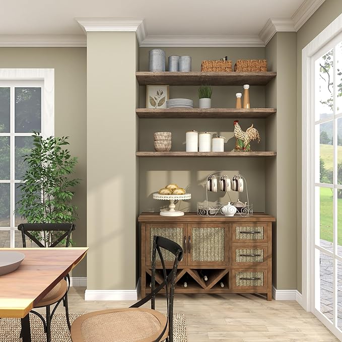 Deco 79 Ceramic Rooster Decorative Garden Sculpture Spotted Indoor Outdoor Garden Statue with Black and Red Accents, Outdoor Sculpture 13" x 6" x 14", Beige