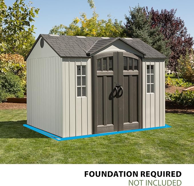 Lifetime 60243 10 x 8 Ft. Outdoor Storage Shed