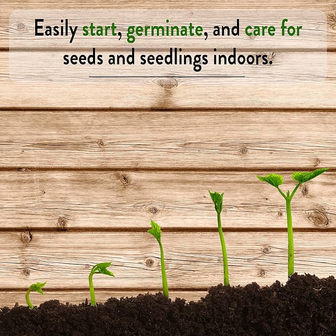 NorbBOTANIC UFO 40W LED Grow Light - Full Spectrum Sun-Spectrum™ for Indoor Plants, Hydroponics, Greenhouse, Herbs, Vegetables, Hemp. Mimics Sunlight, High-Intensity, Energy-Efficient, E26