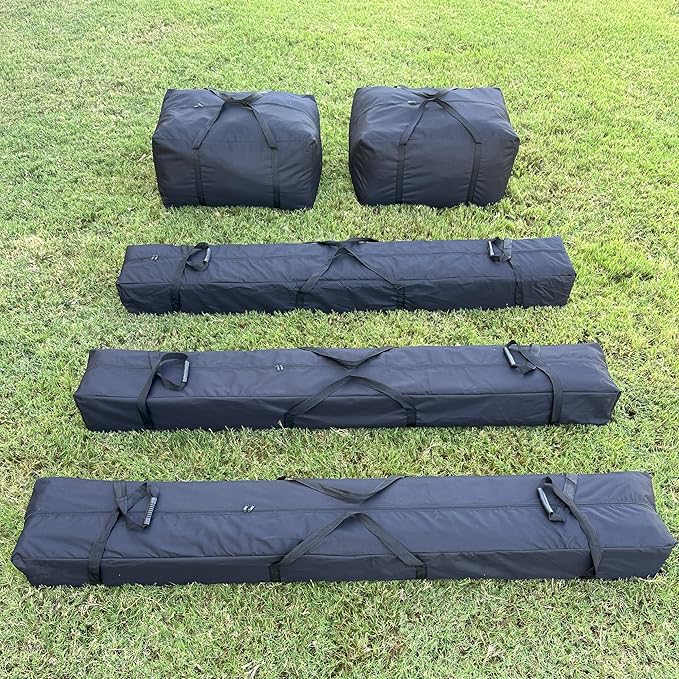 DELTA 40'x20' PE Marquee Party Tent, Tents for Parties, Large Wedding Tent, Carpas para Fiestas,Heavy Duty Canopy, Outdoor Event with Waterproof Top + 5 Storage Bags