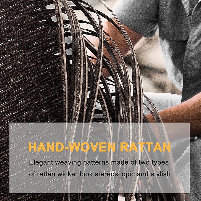 Nuu Garden 43 Inch Propane Fire Pit Table, CSA Certified 50,000 BTU Outdoor Patio Propane Fire Pit Table with 7 lbs Glass Stone and Removable Lid, Aluminum Tabletop, Water-Proof Oxford Cover, Brown