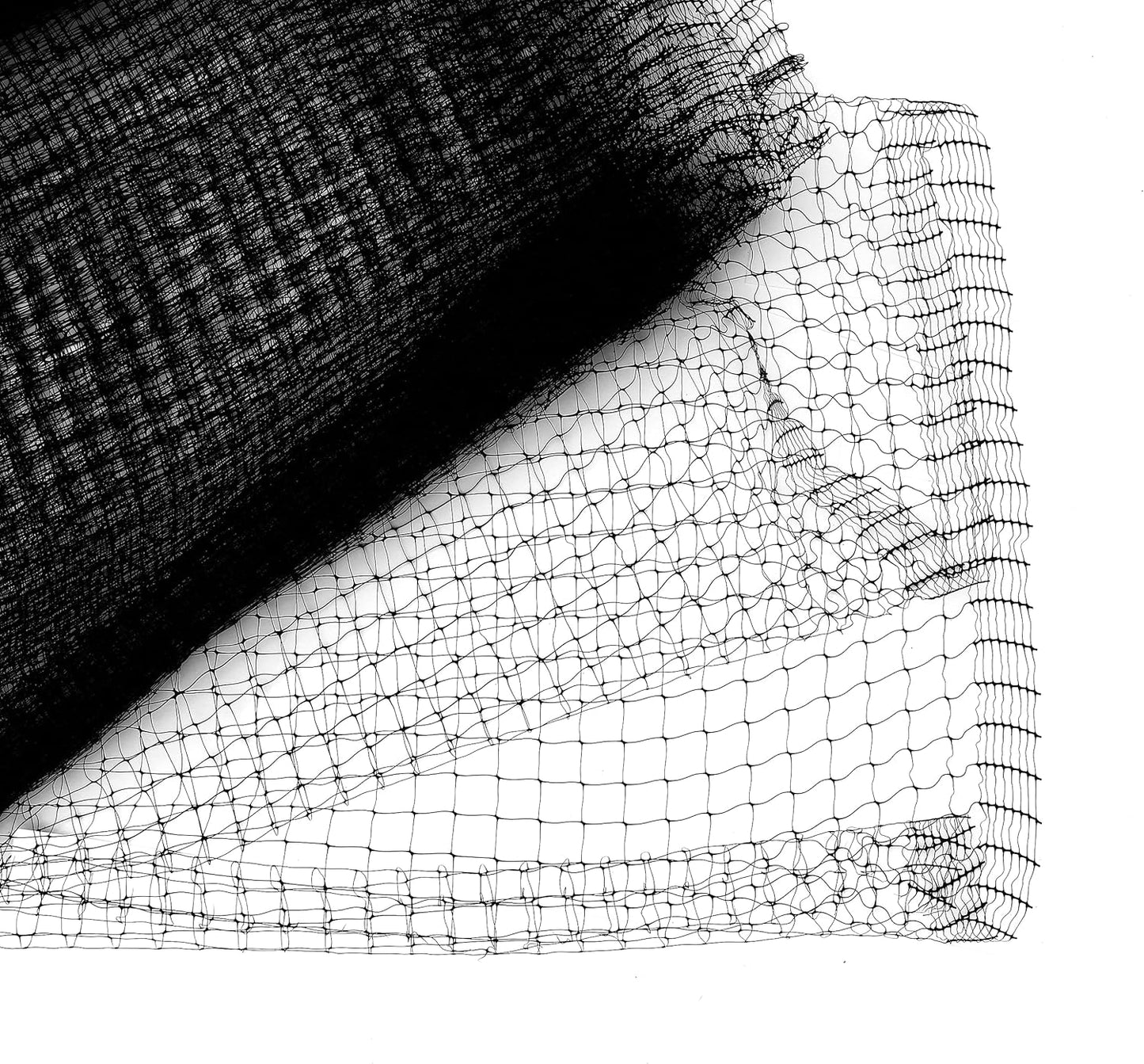Bird B Gone Heavy Duty Garden Bird Netting - 14' x 100' Net Roll - UV-Stabilized Bird 3/4" Mesh for Garden Protection, Fruit Trees, Bushes, Plants - Anti Bird Netting Roll for Gardens & More - Black