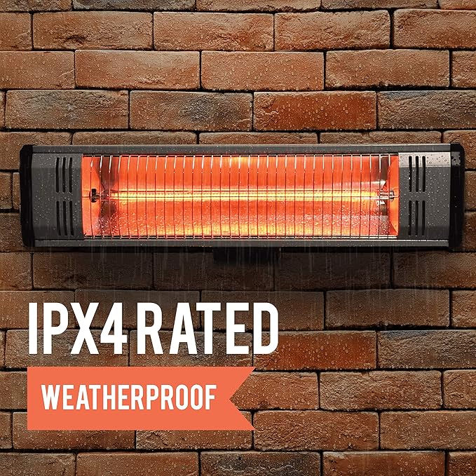 Heat Storm HS-1500-TRC Infrared Space, 8 ft Cord, Roll Cage + Heater